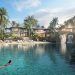 Dinh thự Gran Meliá Nha Trang sở hữu hệ thống tiện ích khủng như hồ lagoon khoáng nóng rộng 4.000 m2, spa hang đá tự nhiên.