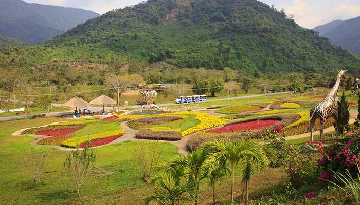 Khung cảnh vườn tiên