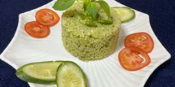 Cơm chiên muối é