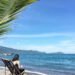Vẻ đẹp yên bình của bãi Tranh. Hình: @minnguyet.dh