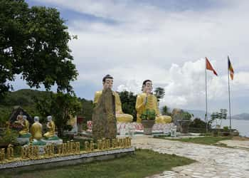 Địa chỉ chùa Đa Bảo Nha Trang ở tổ 14 đường Đệ, phường Vĩnh Hòa, thành phố Nha Trang, tỉnh Khánh Hòa (Ảnh: Sưu tầm) 