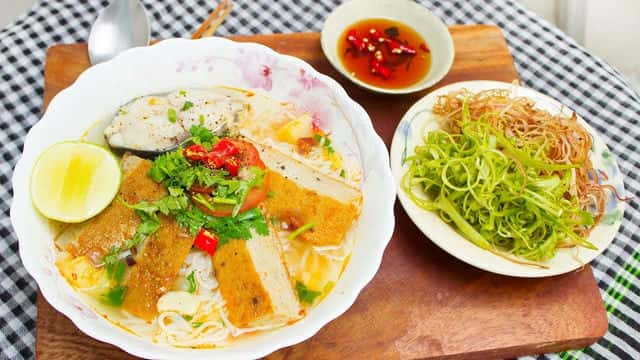 Bún chả cá Nha Trang là đặc sản nhất định phải thử khi đến thành phố biển