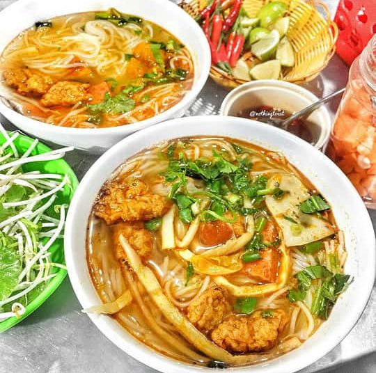Bún chả cá bổ sung nhiều dưỡng chất cho cơ thể. Ảnh: @nothingtoeat