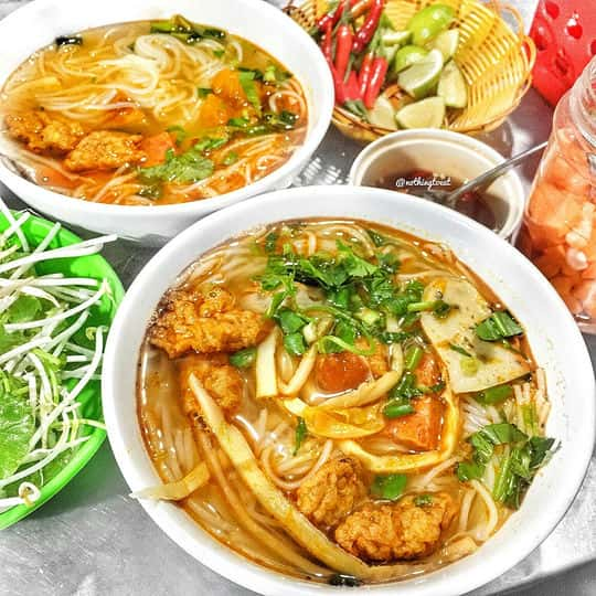 Bún chả cá bổ sung nhiều dưỡng chất cho cơ thể. Ảnh: @nothingtoeat