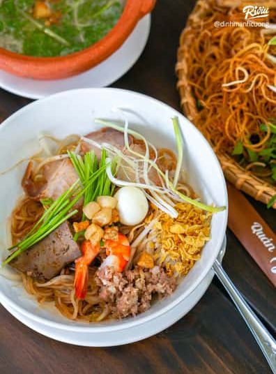 Thích mê quán BÚN MẮM – HỦ TIẾU chất lượng có không gian xinh xắn ở Nha Trang