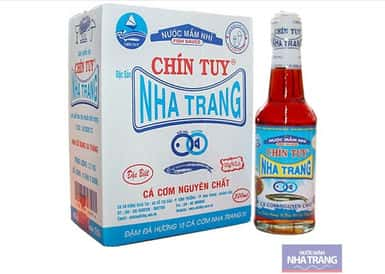 Nước mắm Nha Trang thương hiệu Chín T‎‎uy vô cùng t‎‎hơm ngon, chất lượng 